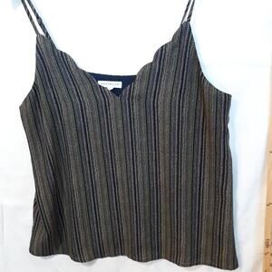 Socialite Spaghetti Strap Top Multicolored Women's size Large see measurements